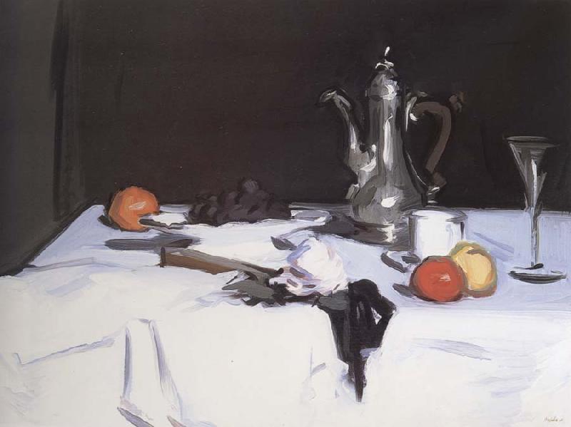 Samuel John Peploe Still Life with Coffee Pot France oil painting art